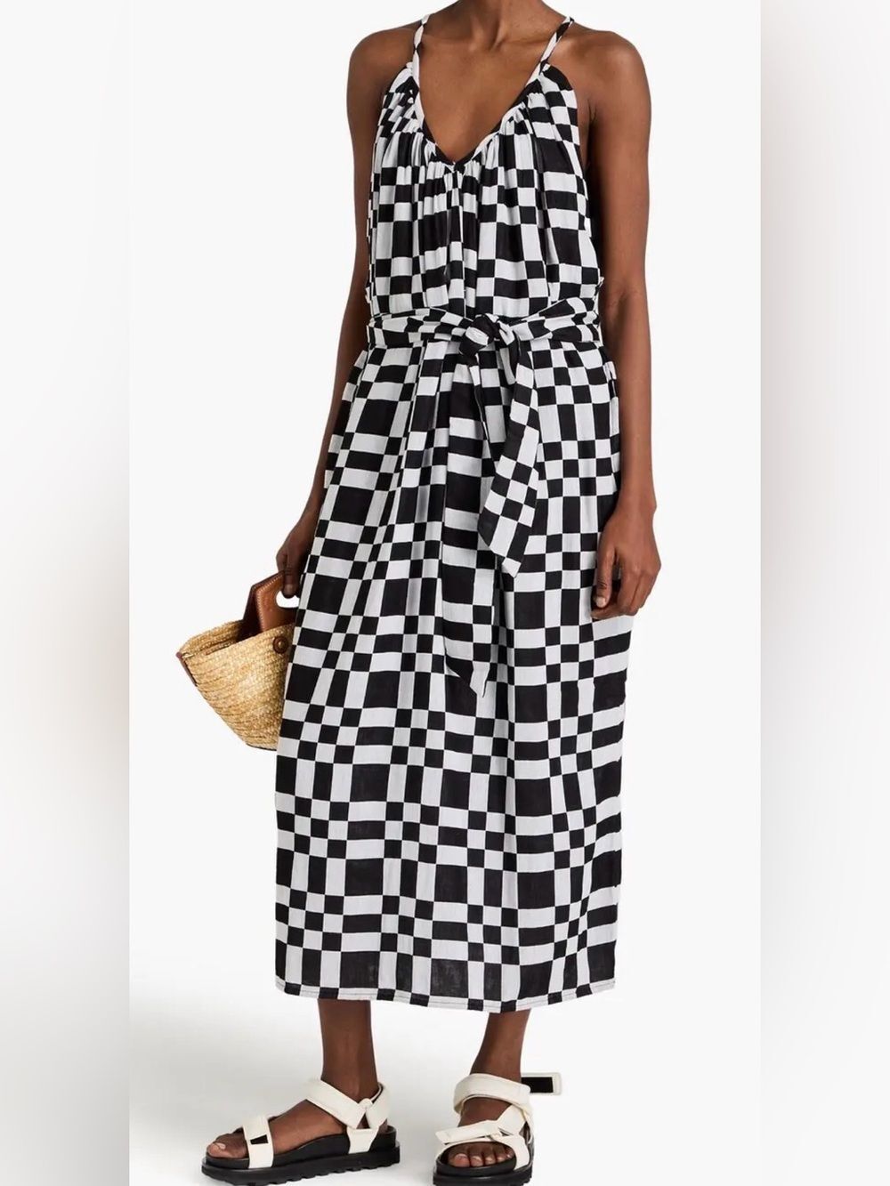 Mara Hoffman coverup black/white   NWT Size 3X